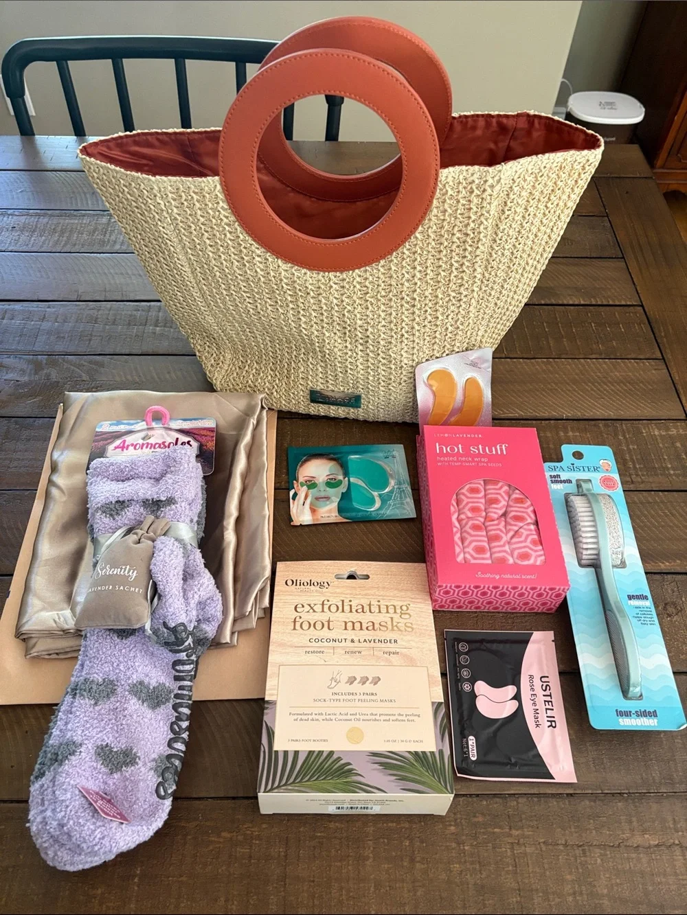 NEW Spa Set with Tote - Picture 1 of 7